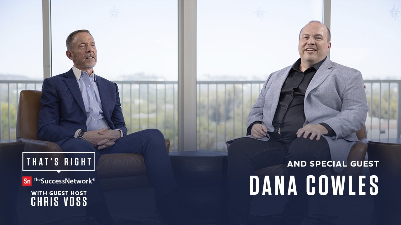 Dana Cowles on That’s Right with Chris Voss